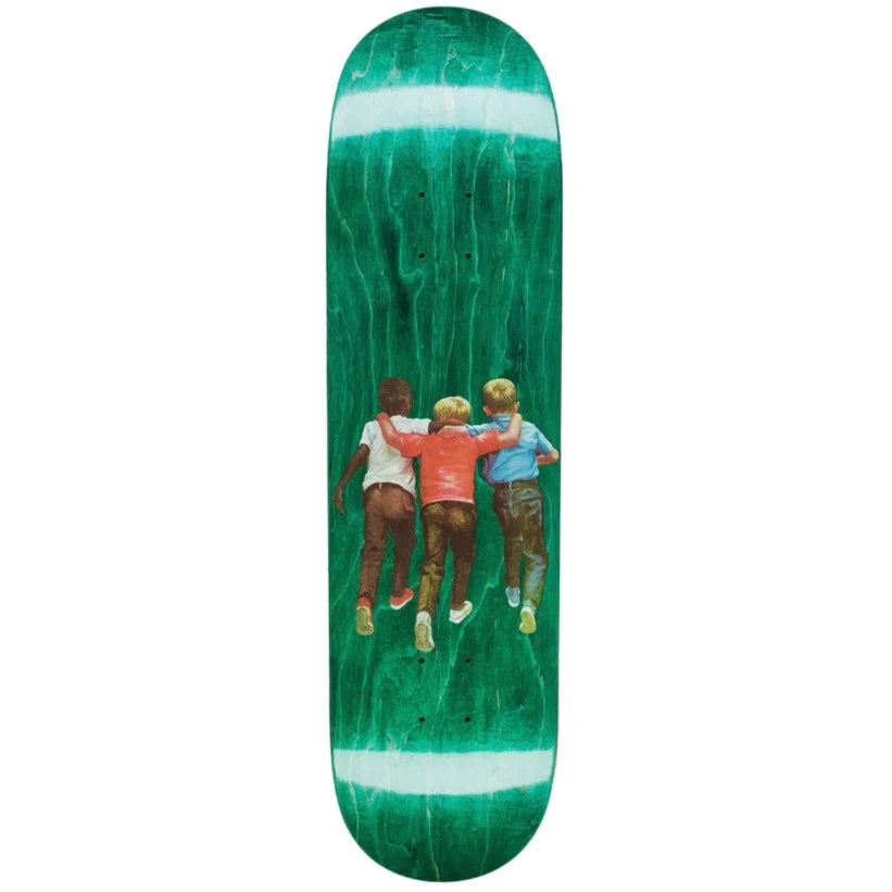 Fucking Awesome Deck Kids Are Alright 8.25" bottom graphic green