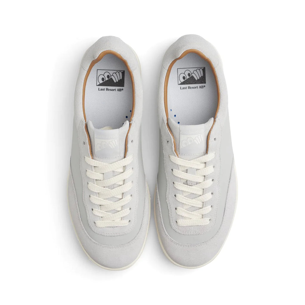 Last Resort AB CM001 Suede/Leather Lo Light Grey/White view from above