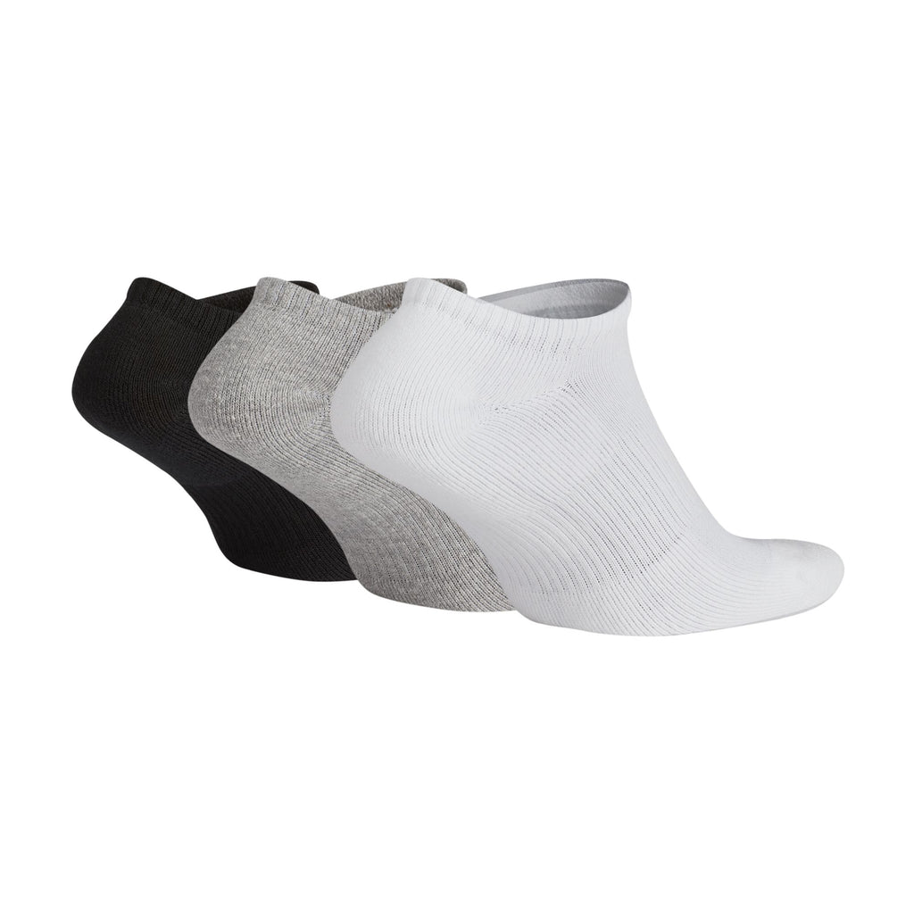 Nike SB Socks 3 Pack Everyday Plus Cushioned No Show Multi Lrg backs