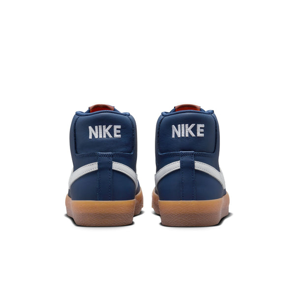 Nike SB Zoom Blazer Mid ISO Navy/White-Navy-Gum Light Brown – Blue 