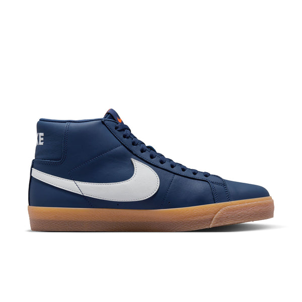 Nike SB Zoom Blazer Mid ISO Navy/White-Navy-Gum Light Brown – Blue