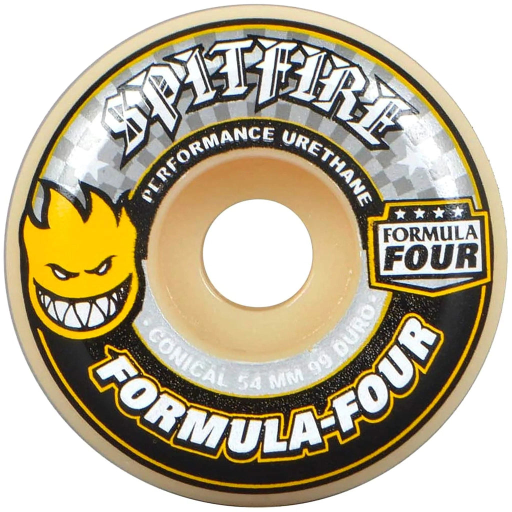 Spitfire Wheels Formula Four Conical 54mm 99D front view
