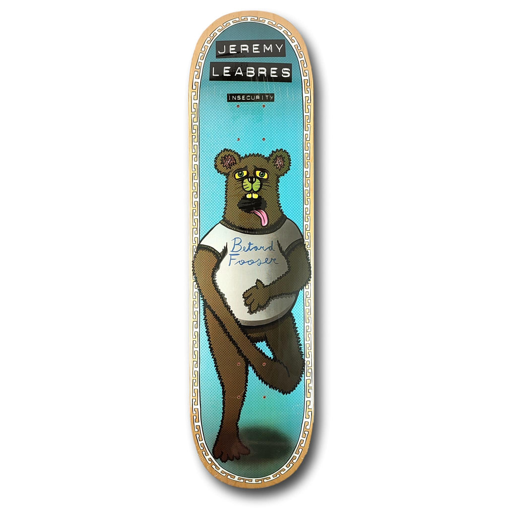 Toy Machine Deck Leabres Insecurity 8.0" bottom graphic