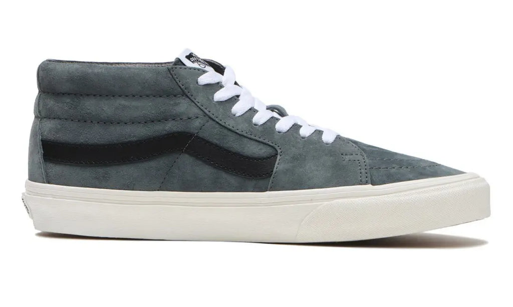 Vans Sk8 Mid Pig Suede 2-Tone Utility Turbulence side view