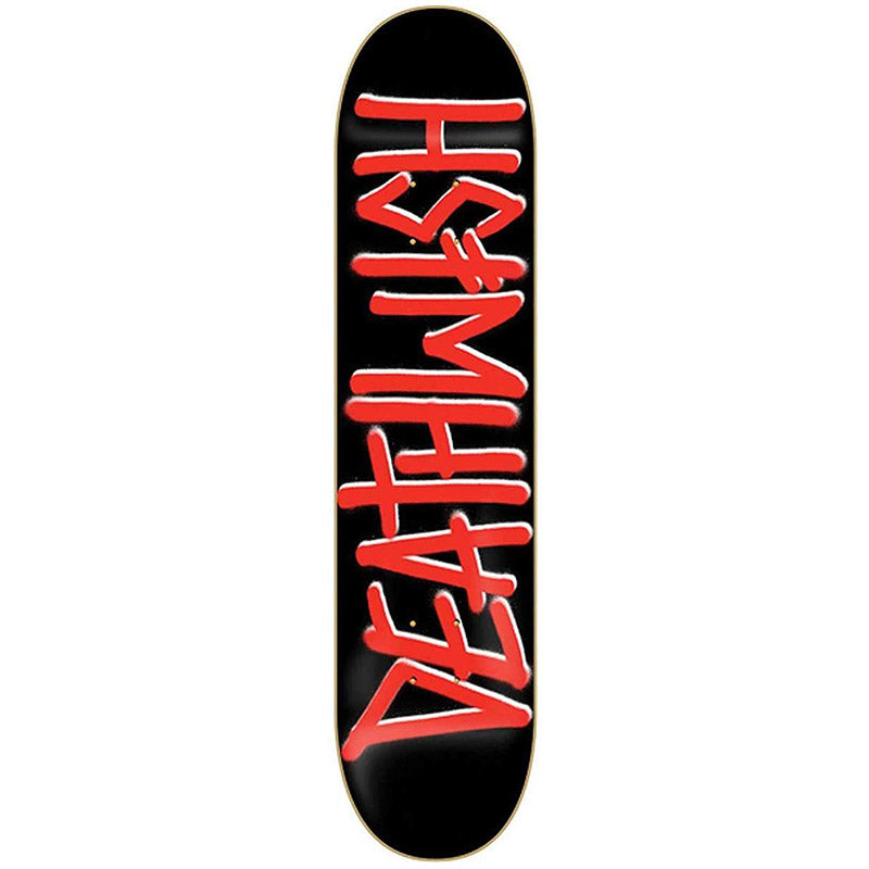 Deathwish Deck Deathspray Red 8.25" bottom graphic