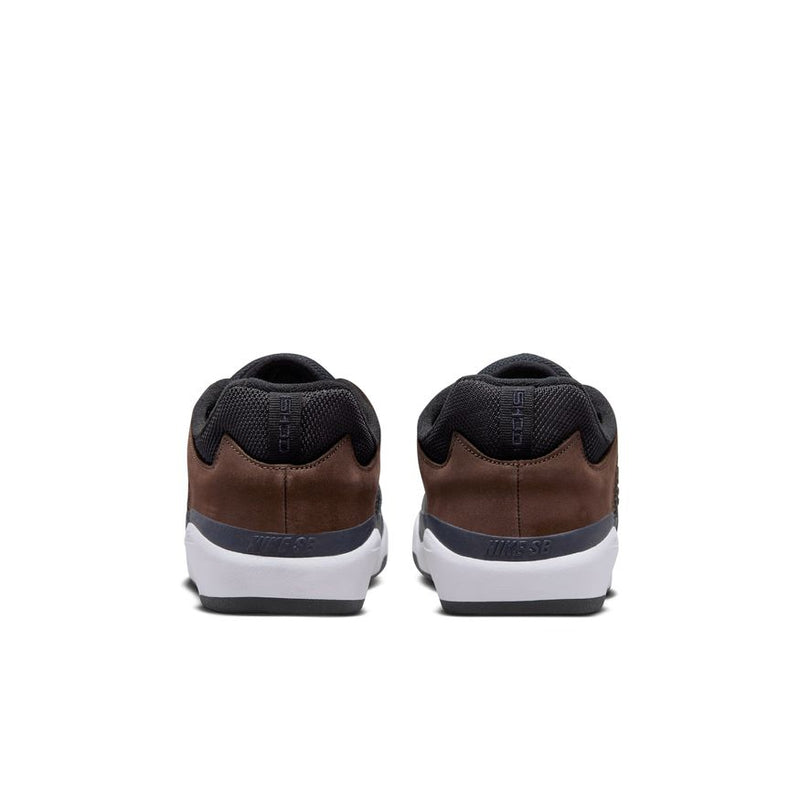 Nike SB Ishod Premium Baroque Brown/Obsidian-Black back view pair