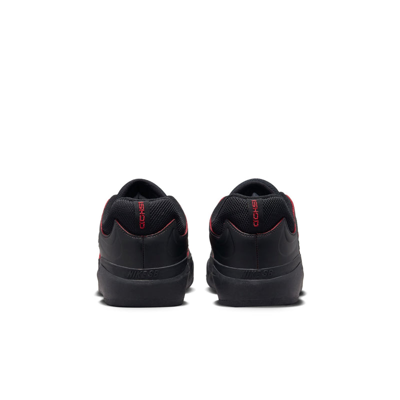 Nike SB Ishod Premium Black/University Red back pair view
