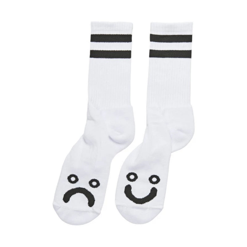Polar Socks Happy Sad White/Black 