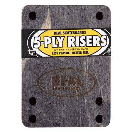 Real Risers 5 Ply Wood Universal Fit 1/4"