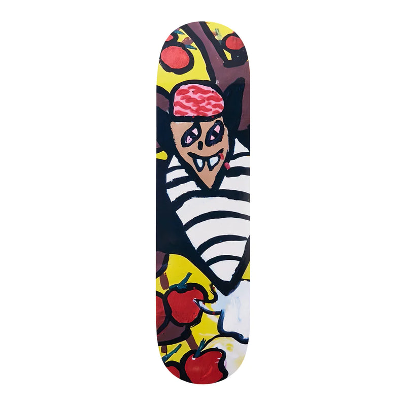 Fucking Awesome Deck Flower Face Silver/Blue 8.38"