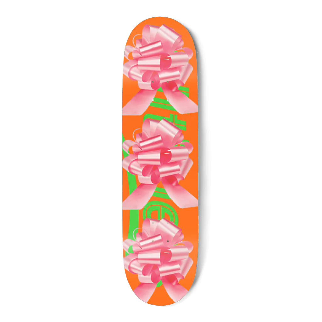 Alltimers Deck Pink Bows 8.5 inch bottom graphic