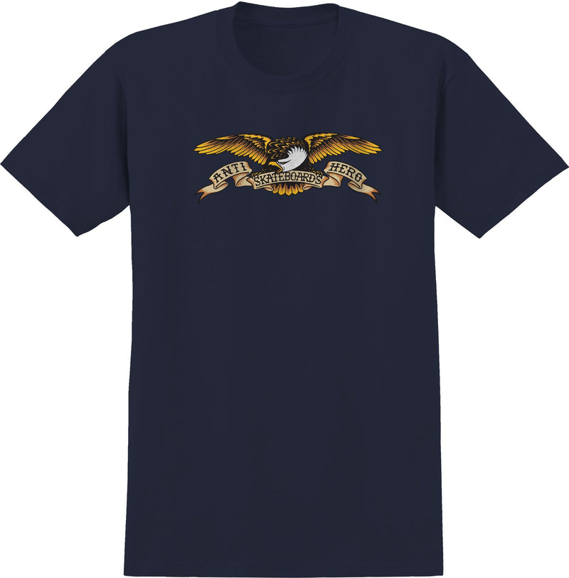 Anti Hero T-Shirt Eagle Navy front view