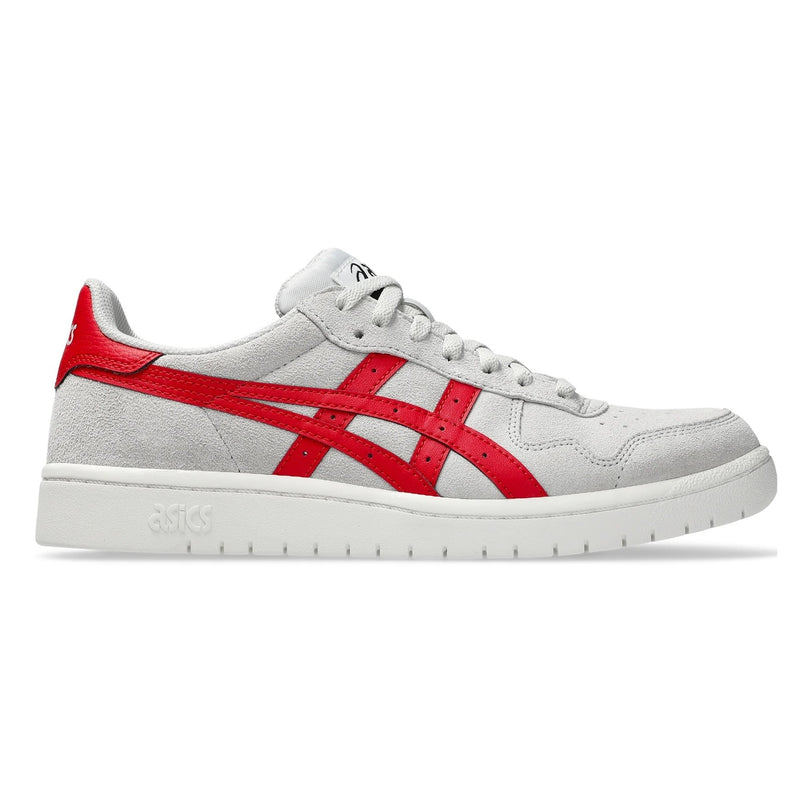 Asics Japan Pro Cloudy Grey/Classic Red side view