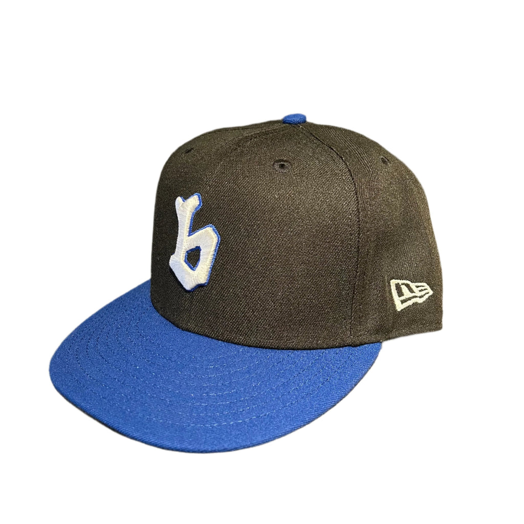 Blue Tile Lounge Fitted New Era Hat B 97 Logo Black/Royal