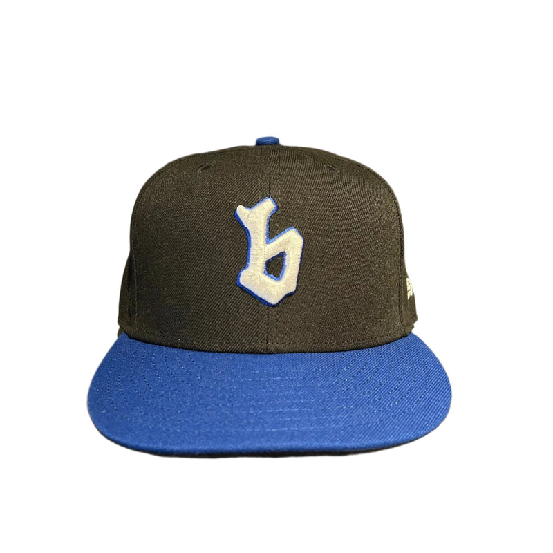 Blue Tile Lounge Fitted New Era Hat B 97 Logo Black/Royal