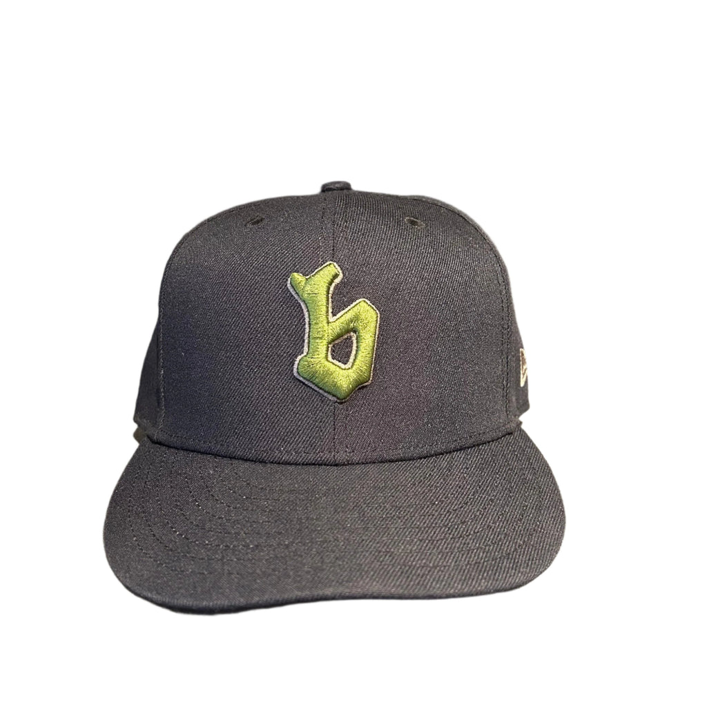 Blue Tile Lounge Fitted New Era Hat B 97 Logo Navy/Army