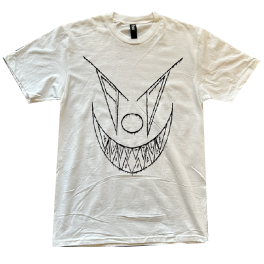 Blue Tile Lounge x Lewy180 "97 Grin" T-Shirt White front view