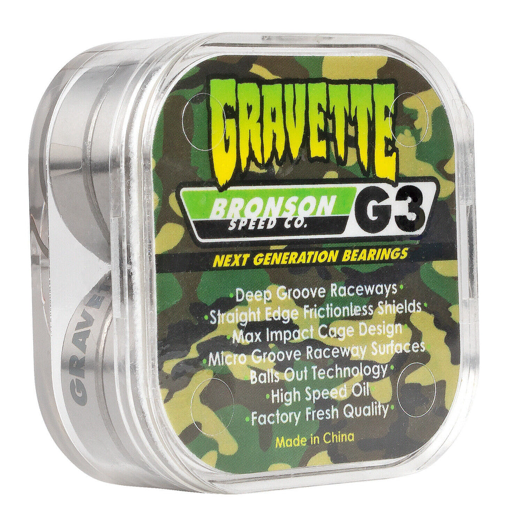 Bronson David Gravette Pro G3 Bearings package view