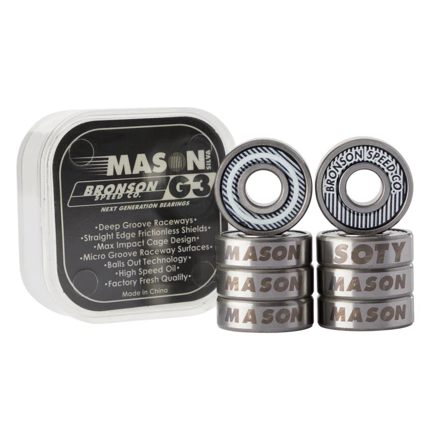 Bronson Mason Silva Pro G3 Bearings package shot