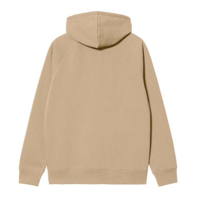 Carhartt WIP Jacket Hooded Chase Sable/Gold back view