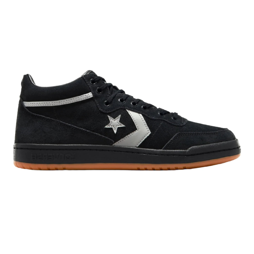 Converse Cons Fastbreak Pro Mid Suede Black/Grey Area/Gum side view