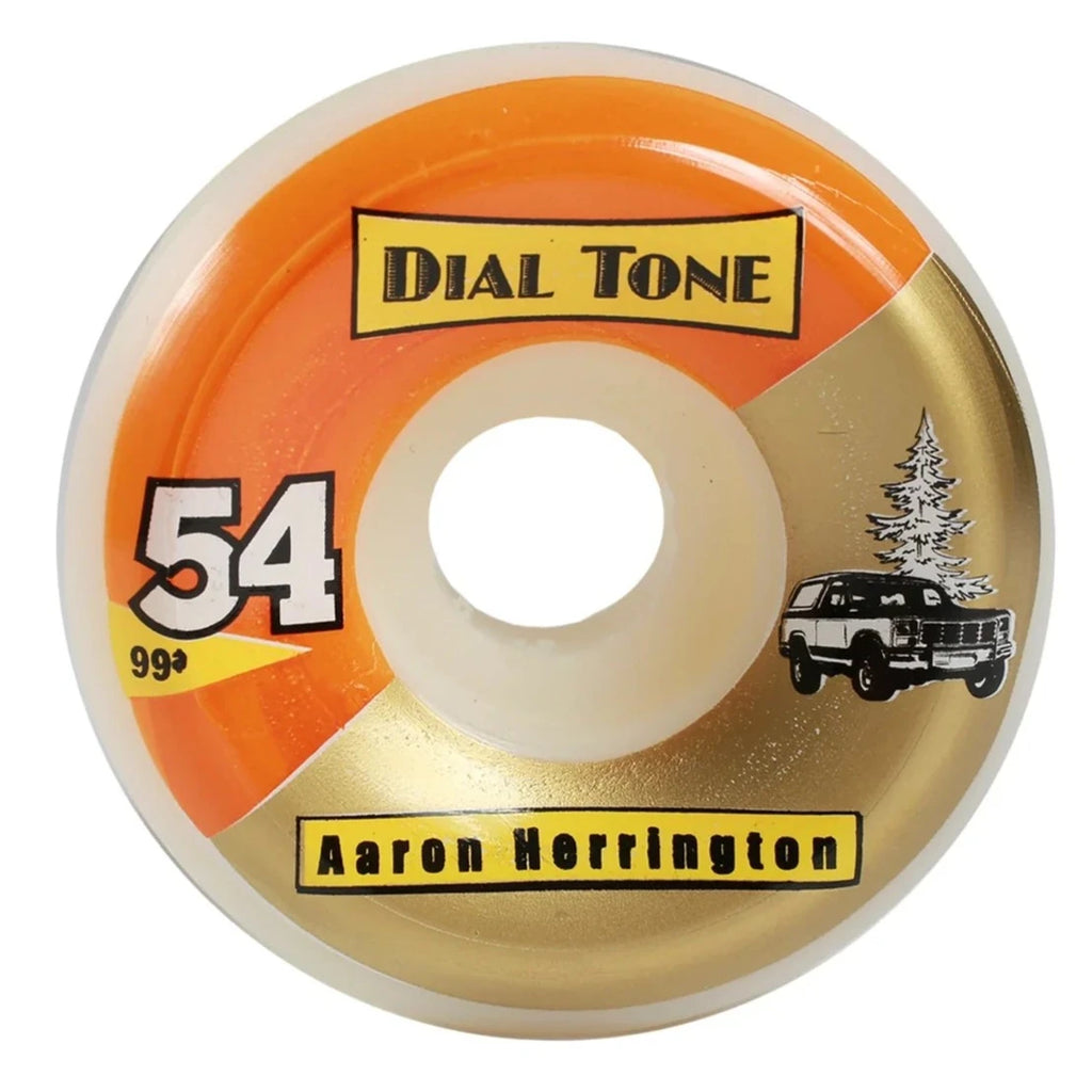 Dial Tone Wheels Herrington Good Times Conical 54mm front view