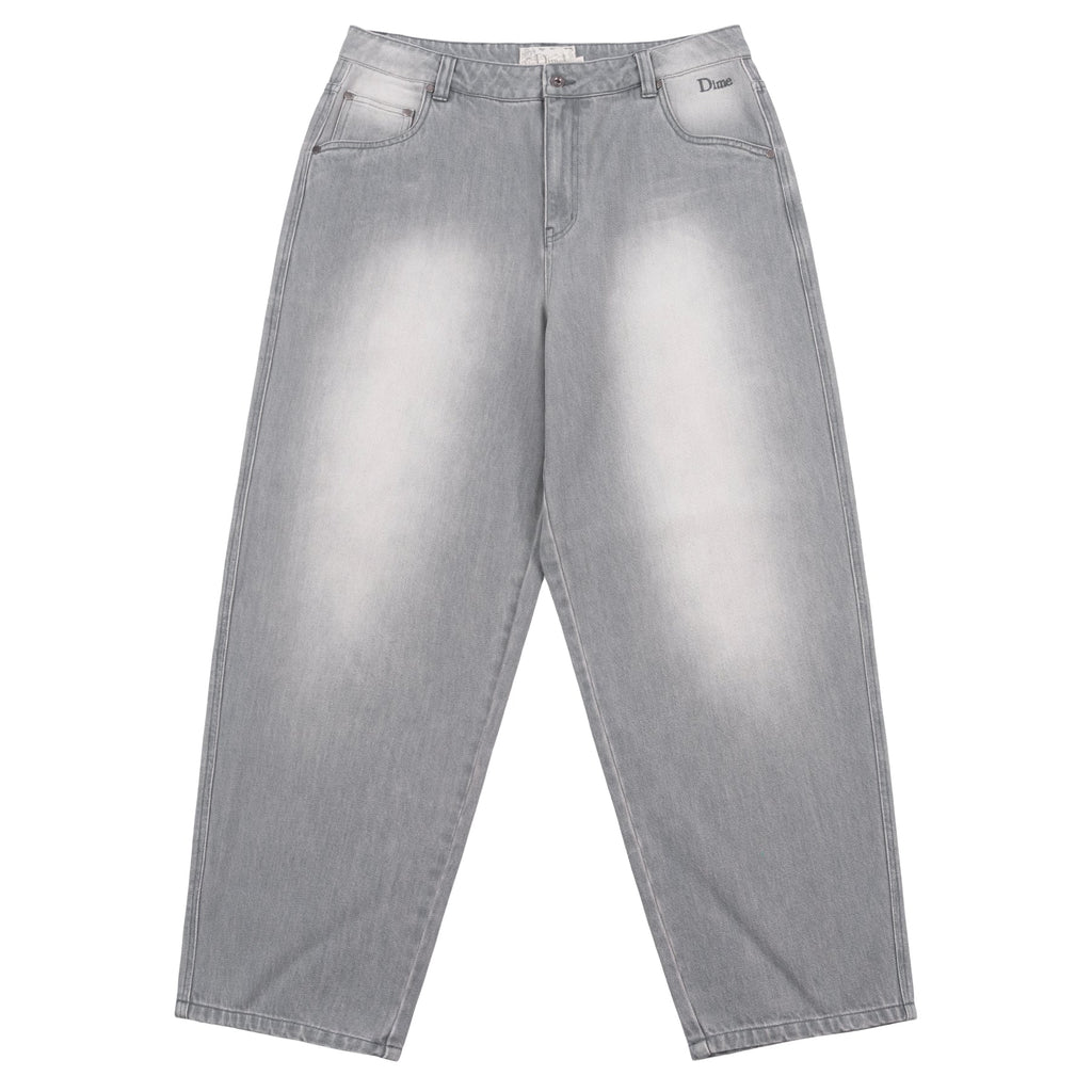 Dime Denim Classic Baggy Sandblasted Grey front view