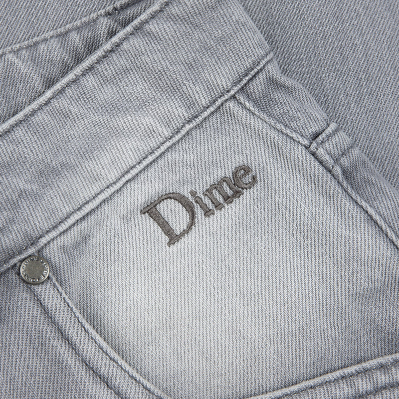 Dime Denim Classic Baggy Sandblasted Grey change pocket