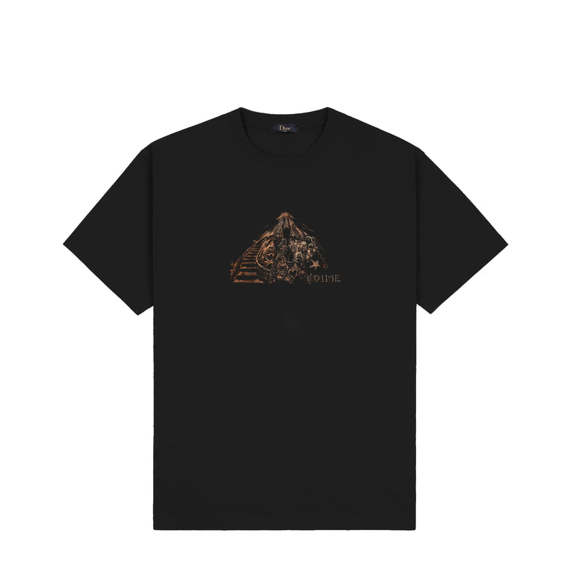 Dime T-Shirt Bones Dark Brown