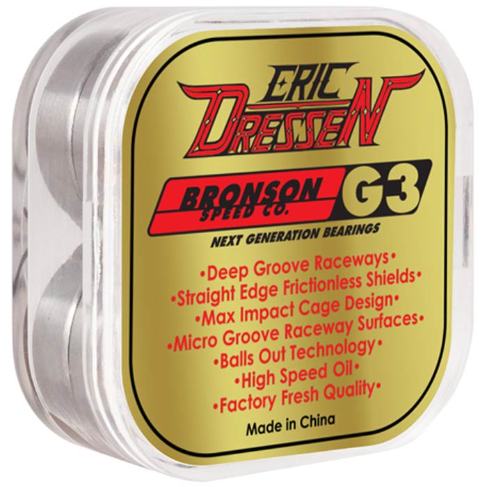 Bronson Eric Dressen Pro G3 Bearings package view