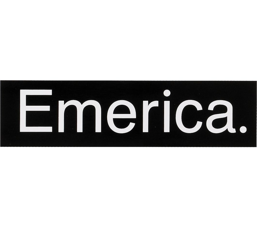 Emerica Sticker Bar Logo Black