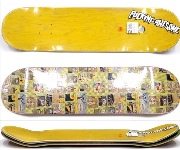 Fucking Awesome Deck Comic Neon Green 8.18" specs