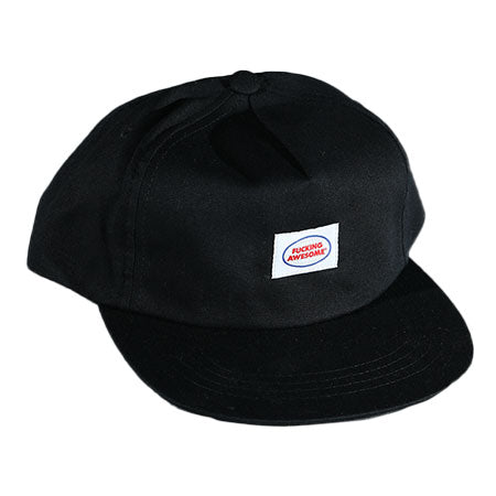 Fucking Awesome Snapback Hat Mechanic Black front view