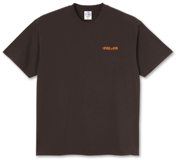 Polar T-Shirt Fields Chocolate