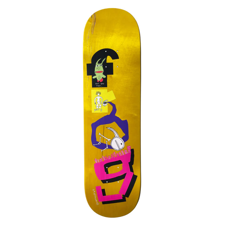 Frog Deck Pat G Unleased 8.38 inch bottom graphic