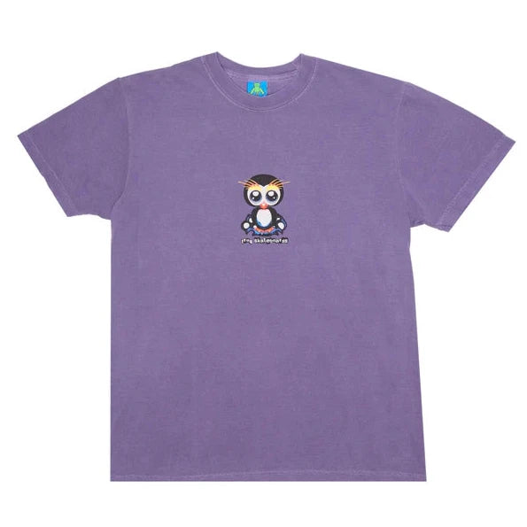 Frog T-Shirt Secret Penguin Soft Purple front view