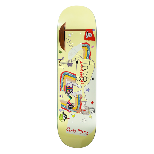 Frog Deck Milic Put Your Toys Away 8.6 bottom view