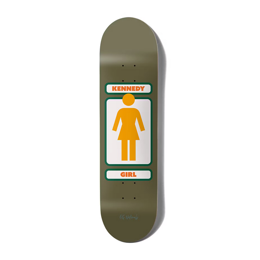 Girl Deck Kennedy 93 Naturals Twin Tip 8.25"