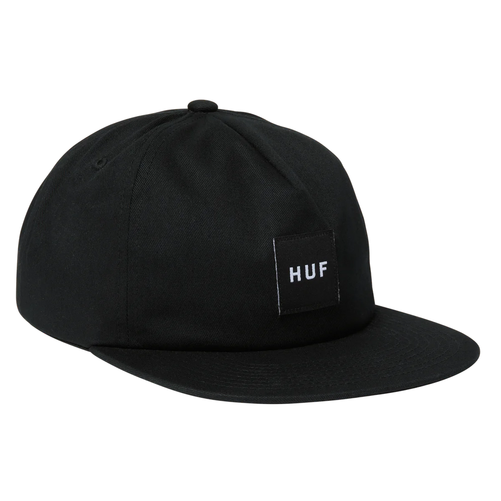 Huf Snapback Hat Set Box Black front view