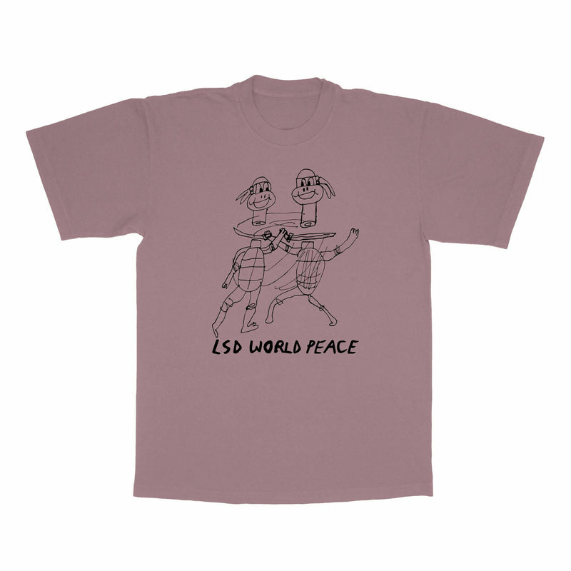 T.I.M.E. T-Shirt LSD World Peace Mauve