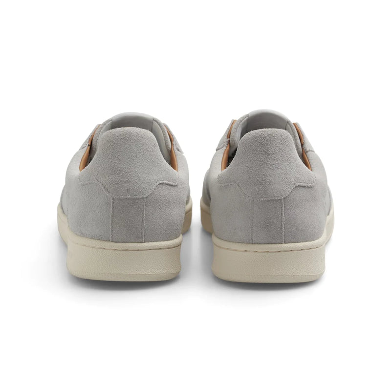 Last Resort AB CM001 Suede/Leather Lo Light Grey/White heel view