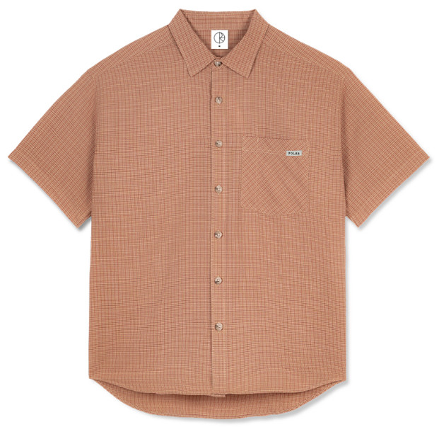 Polar S/S Woven Shirt Mitchell Rust