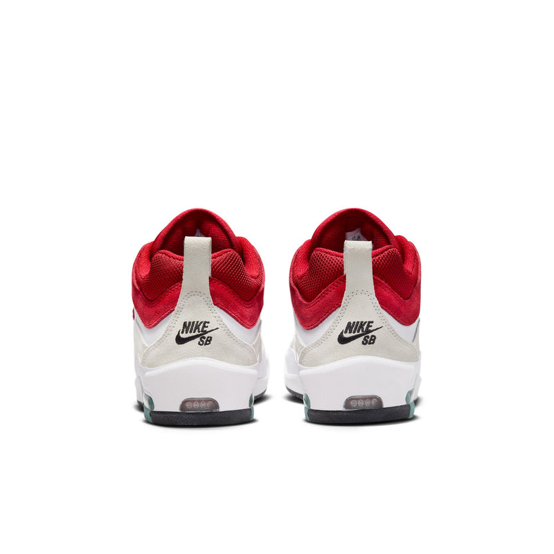 Nike SB Air Max Ishod White/Varsity Red-Summit White back view