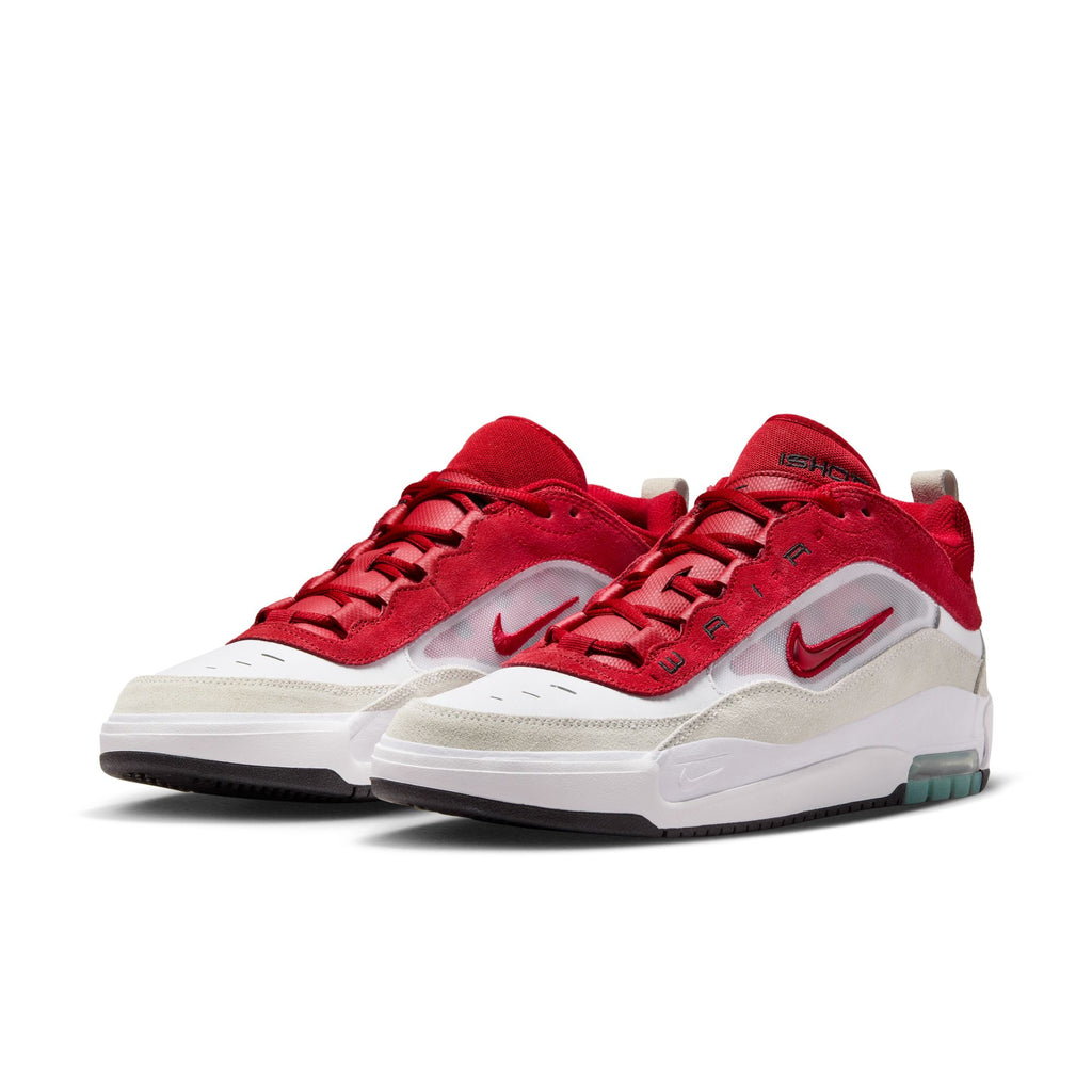 Nike SB Air Max Ishod White/Varsity Red-Summit White pair view