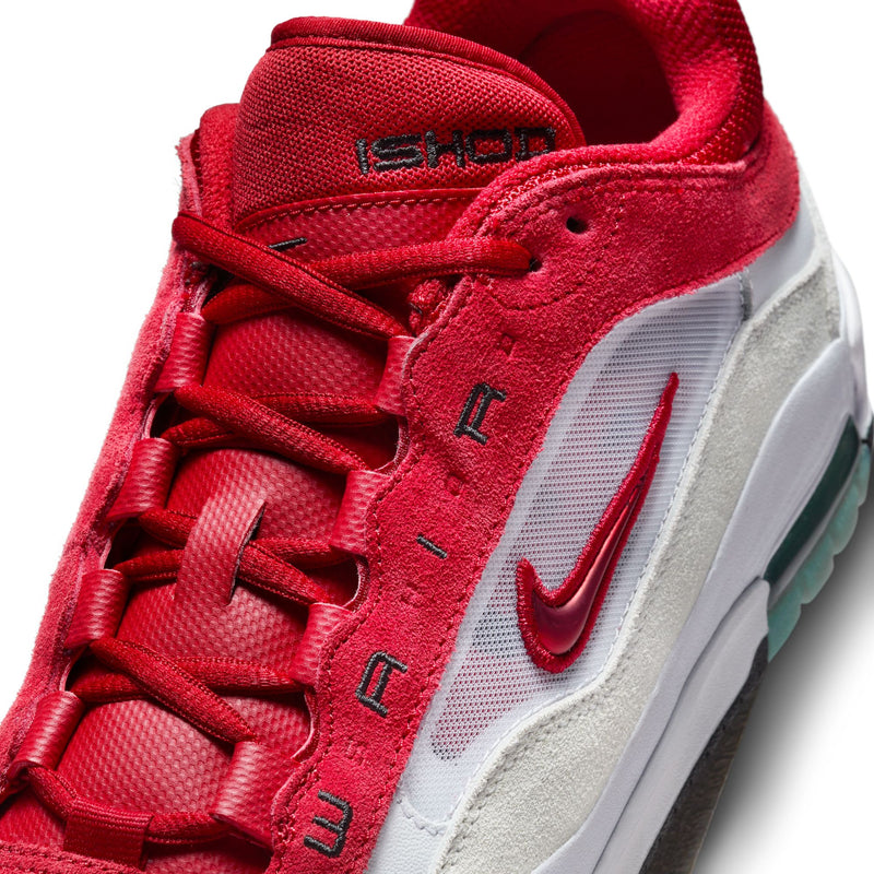 Nike SB Air Max Ishod White/Varsity Red-Summit White tongue area detail