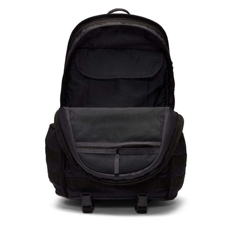 Nike SB Backpack RPM 2.0 Black White main compartment view