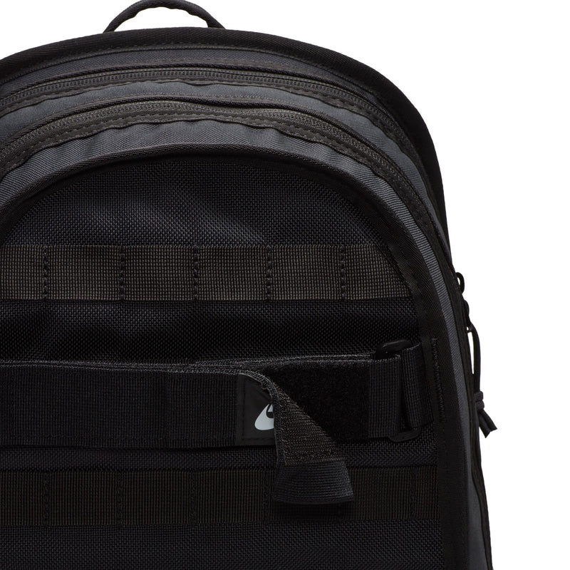 Nike SB Backpack RPM 2.0 Black White velcro straps