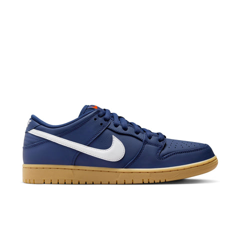 Nike SB Dunk Low Pro Navy/White-Navy-Gum Light Brown – Blue Tile