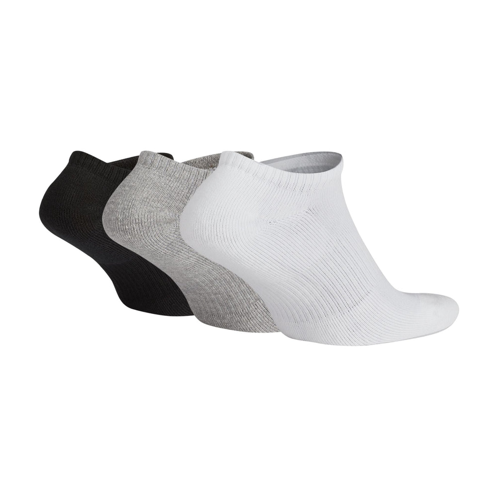 Nike SB Socks 3 Pack Everyday Plus Cushioned No Show Multi Med backs