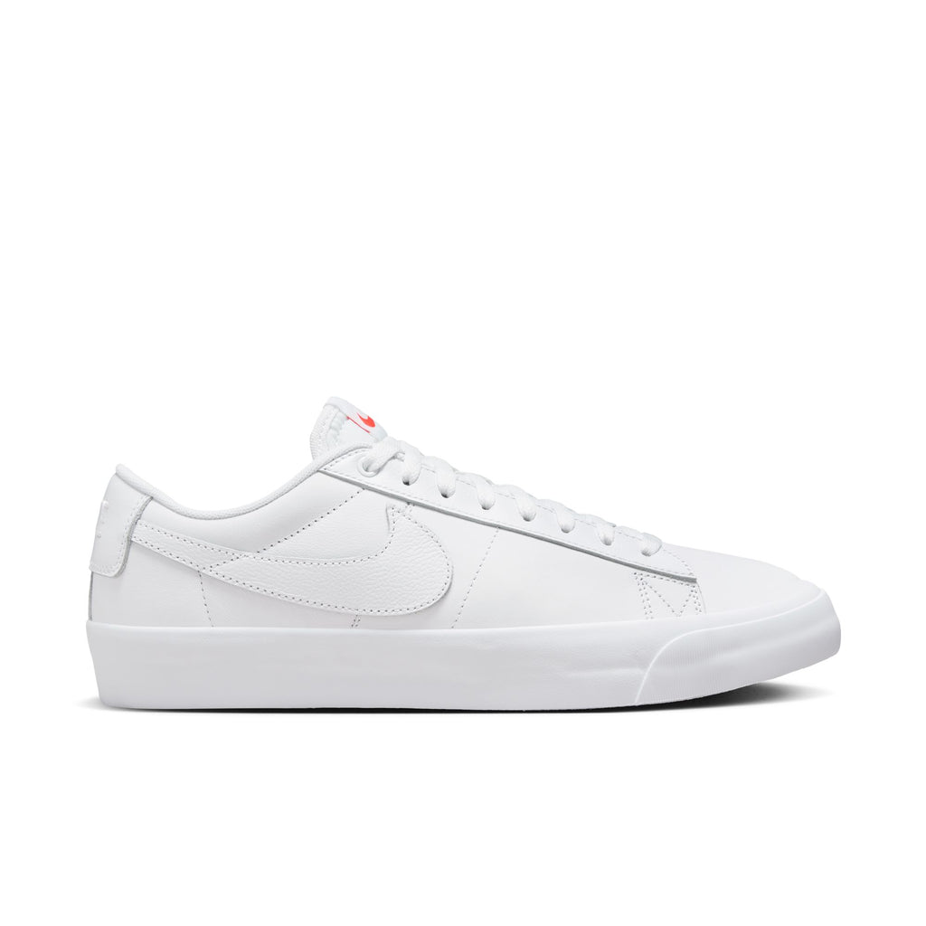 Nike SB Zoom Blazer Low Pro GT ISO White/White side view